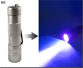 UV counterfeit flashlight