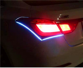Car steering LED